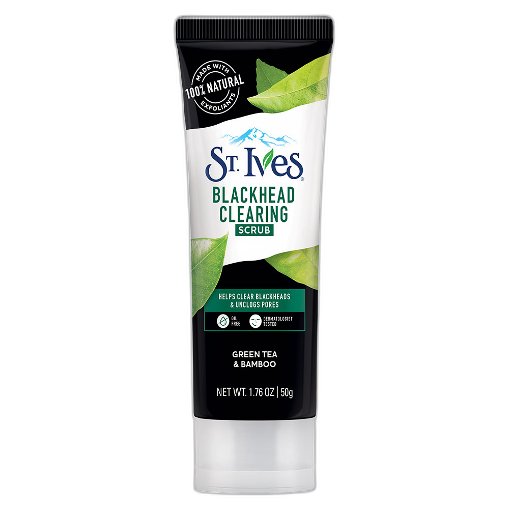 ST IVES BLCD CLRG GREEN TEA SCRUB 48X50G