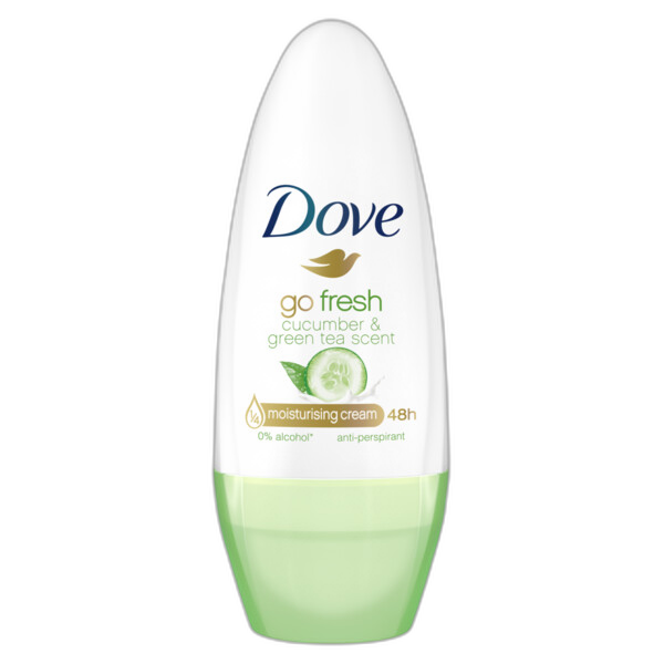 DOVE W DEO RO CUCUMBER 4X6X40ML