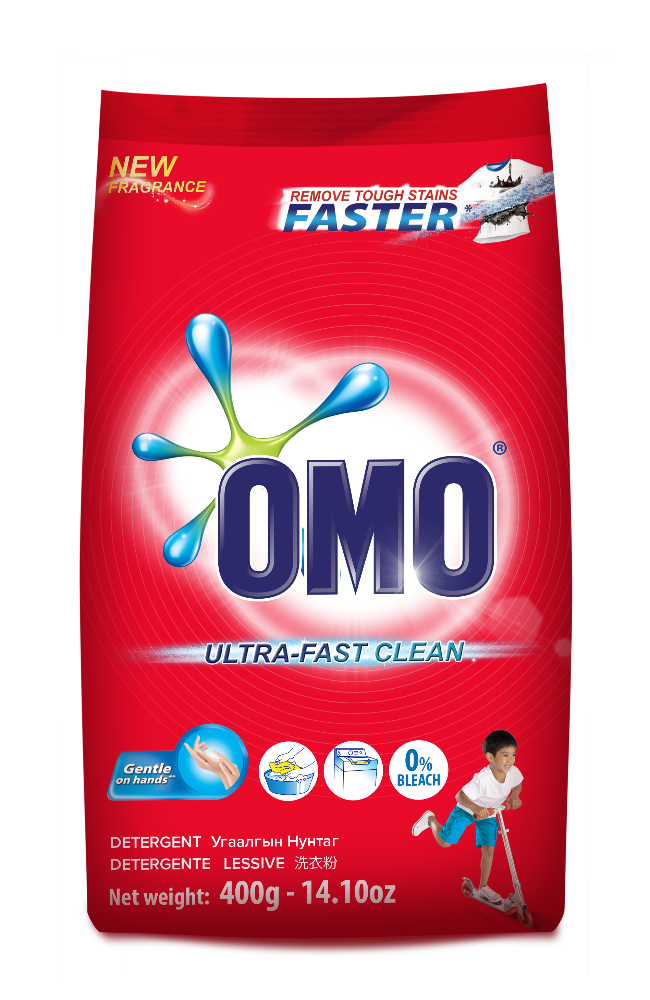 OMO HS TLHW LAUNDRY PWDR RED UI 36X400G